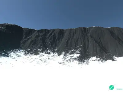 Snow Mountain 05 3D model