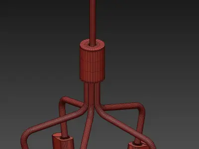 RUBN ANGEL 5 - 500 CHANDELIER by RUBN 3D model