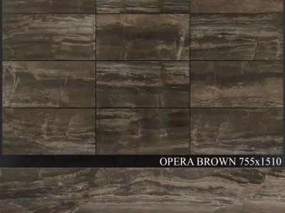 Peronda Opera Brown 755x1510 3D model