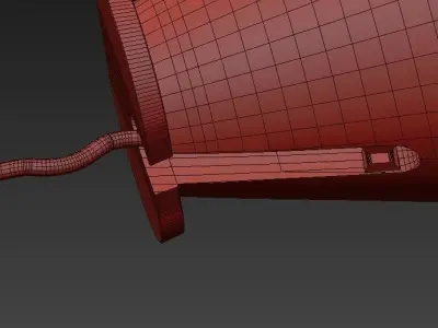 Menu lamp 3D model