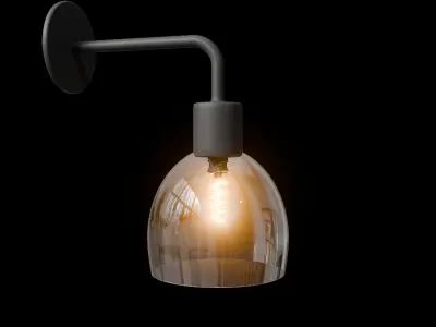 Lampop Industrial Vintage  3D model