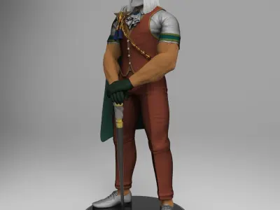 JP Street Fighter 3D print model