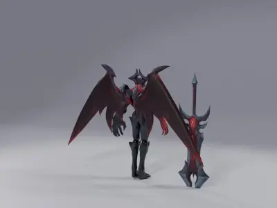 League of Legends   Aatrox the darkins blade GAME READY or PRINT Low-poly 3D model