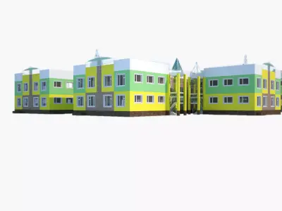 Kindergarten 3D model