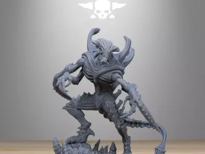 Xenarid Void Stalker 3D print model