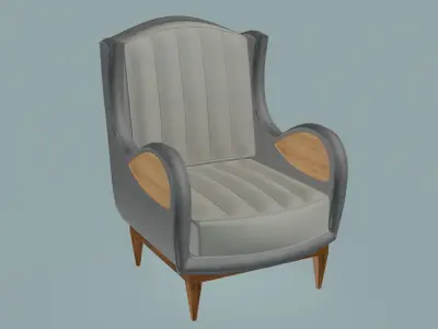 Tears Armchair 3D model