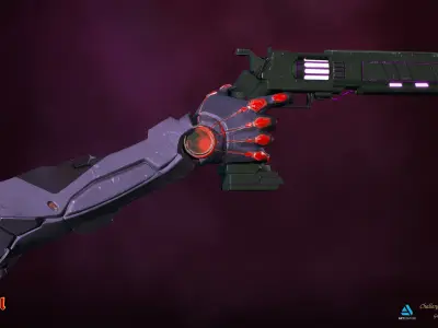 Jester Hereward Low-poly 3D model