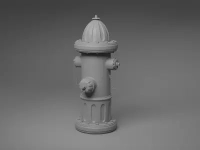  water hydrant 3D model