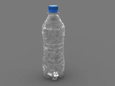 Bottle water 3D model