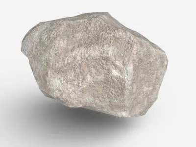 Rock  Model 25 Low-poly 3D model