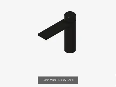 Luxury Plumbing Bathroom Fixtures Collection 3D Model Pack