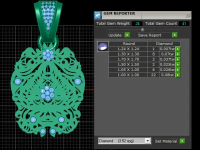  Exquisite pendants  3D print model