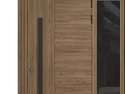 Entrance door set259 3D model