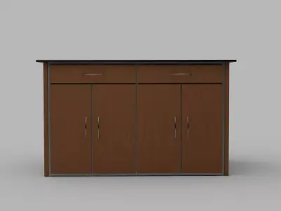 kitchen service platform 3D model