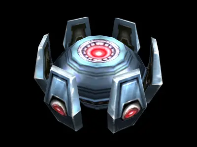 Shipborne-space mine 3D model