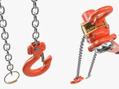  VEVOR Manual Chain Lifting Hoist Orange 