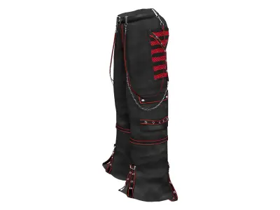 Tripp Pants For Women Low-poly 3D model