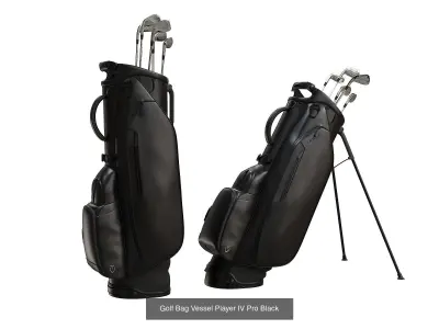 Golf Bag Vessel Player IV Pro 3D Model Pack