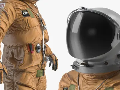  David Clark Aerospace Suit S1030 on Mannequin 