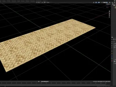 Hong Kong Tactile Paving 3D model