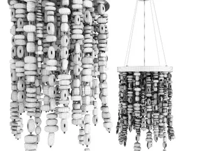 Pendant Lamp Corallino 3D model
