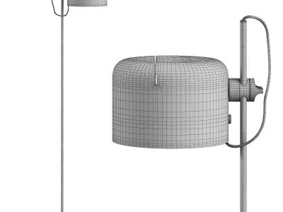 Oluce Coupe Floor Lamp 3D model