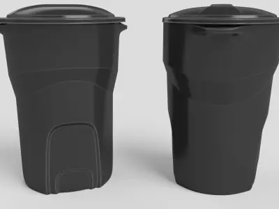 trash can  3D model