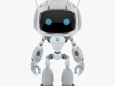 CUTE ALIEN ROBOT IV 3D model