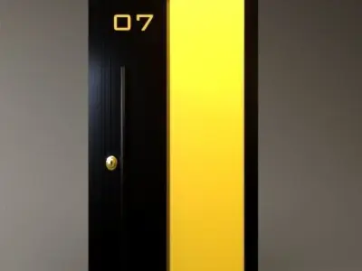 Door1 door 3D model purchase