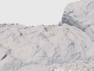 Billy Ocean Rock 3D model