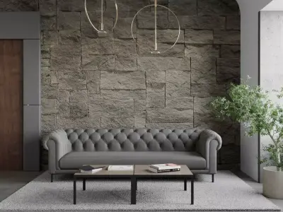 Sofa Product Scene 02 3D model