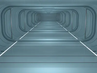 Sci Fi Interior 3D model