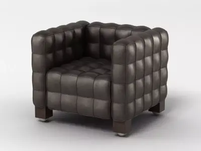 Josef Hoffman Cubis Chair 3D model