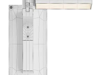 Pivot Sconce 3D model