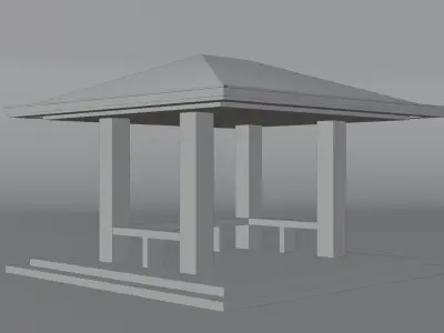 Waiting Shed 3D model