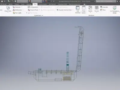 Drone Station 3D model 3D model