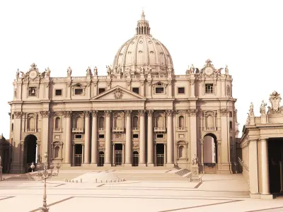  St Peter Basilica High Shading 