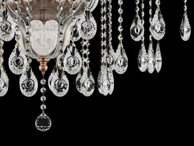 MD 6806-14-7 Osgona Chandelier 3D model