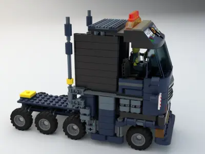 Lego Truck 3D model