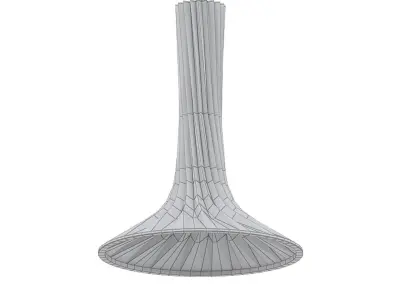 SOUND two pendant lights with shade 3D model