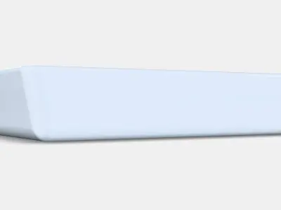 MIXTUR oven dish Low-poly 3D model