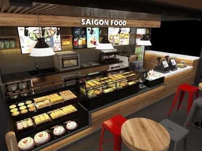 CONTAINER FOOD 3D model