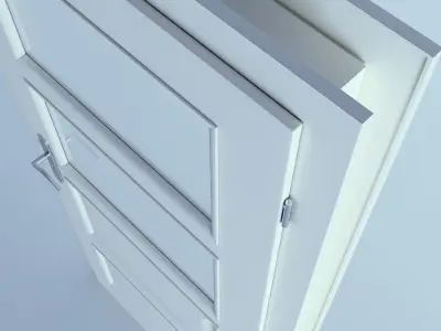 White Door 10 3D model