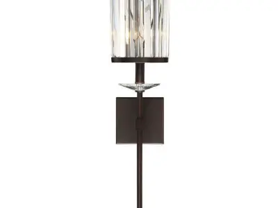 Yearby Light Wallchiere - 2 Colour Low-poly 3D model