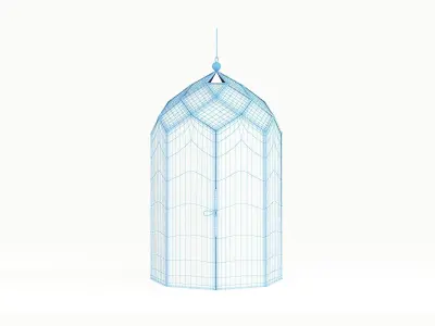 Vintage Lanter - High-Quality 3D Model 3D model