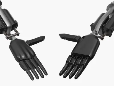  Advanced Robotics Arm Silver 