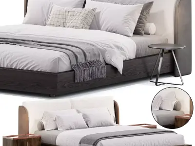 Brooke Bed  3D model