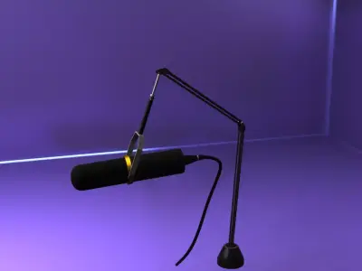 Microphone Free 3D model