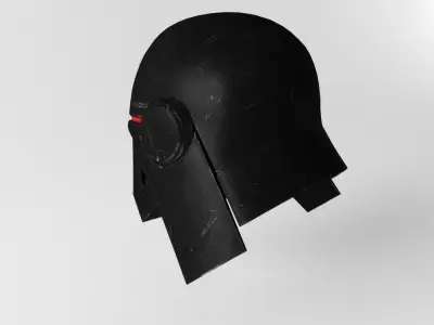 Star Wars Second Sister Helmet Low-poly 3D model