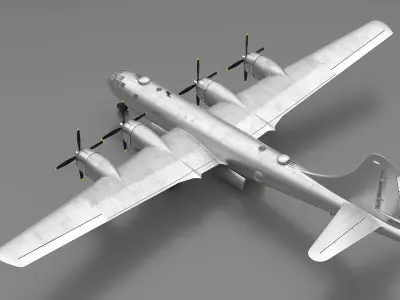  Strategic Heavy Bomber Rigged 